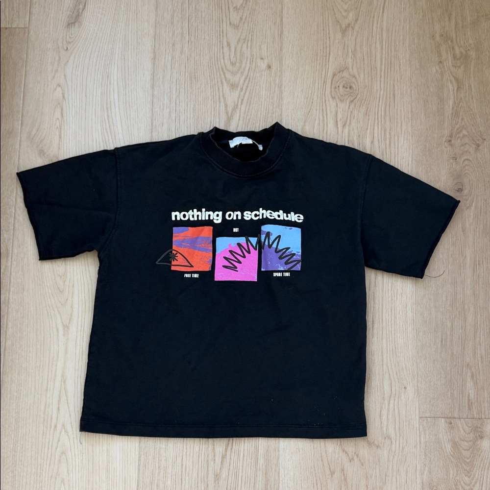 Black Graphic T-Shirt